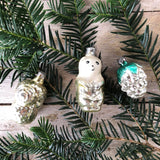 Lot de 3 anciennes boules de Noël