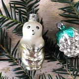 Lot de 3 anciennes boules de Noël