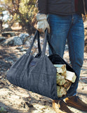 Sac à bûches - anthracite