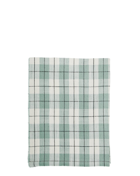 Nappe à carreaux - vert d'eau