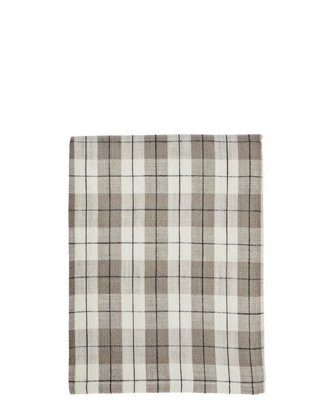 Nappe à carreaux - taupe