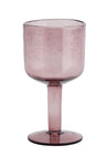 Verre sur pied coloré - mauve
