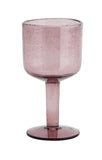 Verre sur pied coloré - mauve