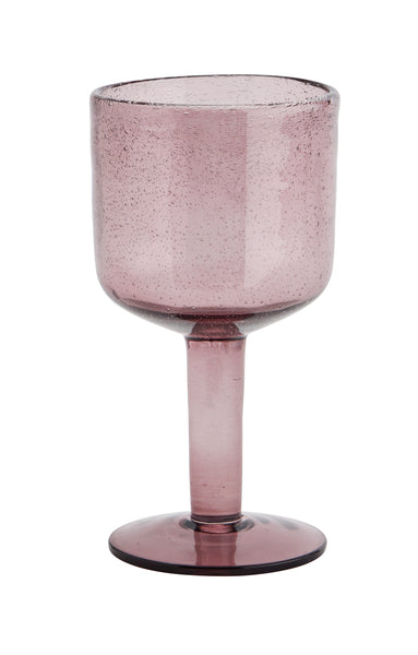 Verre sur pied coloré - mauve