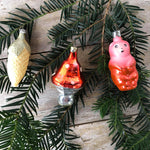 Lot de 3 anciennes boules de Noël